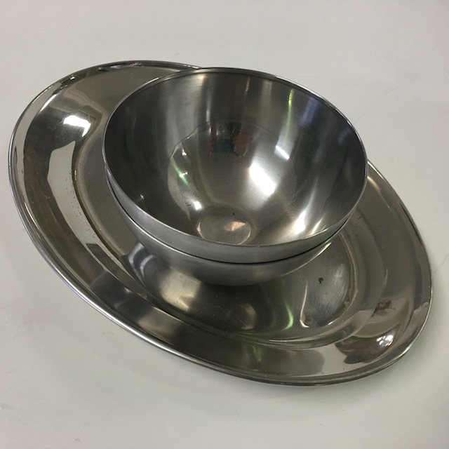 CATERING PROPS, Assorted Stainless Steel Café & Catering Props